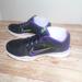 Nike Shoes | Nike Trainers Purple Black Green White 8 1/2 Women's 8.5 Tennis Shoes Sneakers | Color: Black/Purple | Size: 8.5