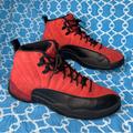 Nike Shoes | Nike Air Jordan 12 Men’s Size 10 Reverse Flu Game Retro Og Red Black Bred | Color: Black/Green/Red/White/Yellow | Size: 10