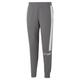 Sporthose PUMA "Around the Block Fleece-Hose Herren" Gr. XL, Normalgrößen, grau (cool dark gray white) Herren Hosen