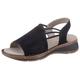 Riemchensandale ARA "HAWAII" Gr. 42, blau (dunkelblau) Damen Schuhe Flats