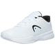 HEAD Unisex Kid's Revolt Pro 4.0 Junior Tennis Shoe, White Black, 35 EU