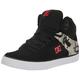 DC Men's Pure High Top Wc Skate Shoes Casual Sneakers, Astro Camo Black, 6 UK