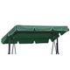 Universal coloured replacement canopy for Swing Cover size 200 x 120 cm Patio Hammock Cover Top Garden Outdoor green [101]