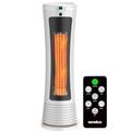 Senelux Tower Space Heater, 2000W Portable Electric Ceramic Fan Heater, 3 Heat Modes Energy Efficient, 90°Oscillating Electric Heater with Remote Control & 8H Timer for Home Office Bedroom Indoor Use