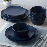 Noritake Colorscapes Swirl 12-Piece Coupe Dinnerware Set, Service For 4 Porcelain/Ceramic in Blue | Wayfair 4397-12E