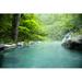 Millwood Pines Fresh Bath by Gyro - Wrapped Canvas Photograph Metal | 32 H x 48 W x 1.25 D in | Wayfair 2F874A230ECA4745AB37FE50487BC41A