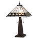 Meyda Lighting Diamond Band Mission 24 Inch Table Lamp - 258383