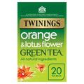 Twinings Orange & Lotus Flower Green Tea, 20 Tea Bags