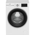 Beko B3WFT510413W b300 Waschmaschine, Waschvollautomat, 10 kg, SteamCure-Dampffunktion, AddXtra-Nachlegefunktion, Ironfast für leichteres Bügeln, Watersafe, AquaWave-Schontrommel, Weiß