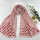 Skinny Scarves, Neck Scarves With Sequin Work, Head Or Hair Scarf Accessory in Red-Pink, Blue & Black Colors, All Season Gift