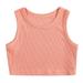 wofedyo baby girl clothes Toddler Kids Girls Dance Tank Top Racerback Crop Tank Top Sleeveless Sports Dance Top For Ballet Gymnastics Dancewear baby clothes