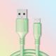 WANYNG Macaron TPE Data Cable Multicolor Silicone Charging Cable For Mirco-USB Port Android Mobile Phone Charging Cable