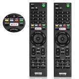 2pcs Newest Universal Remote Control for Sony TV Remote with Netflix Button Replacement Remote for Sony TV and for Bravia TVs