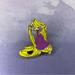 Disney Accessories | Jerry Leigh Rapunzel Brushing Hair Disney Pin | Color: Purple/Yellow | Size: Os