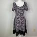 Kate Spade New York Dresses | Kate Spade Ny Womans Sweater Dress Size Large Cyber Leopard Cheetah Print | Color: Gray | Size: L