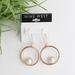 Nine West Jewelry | Bundle Of 2 Brand New Nine West Drop Earrings | Color: Gold/White | Size: Os