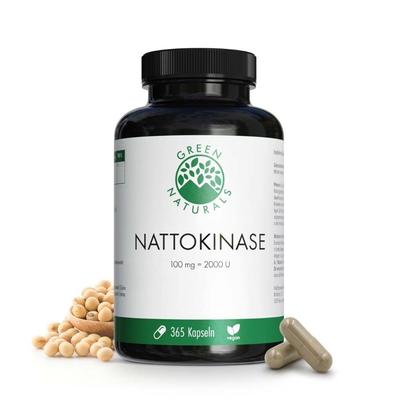 Green Naturals Nattokinase 100 mg vegan Kapseln 365 St Image