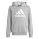 adidas Unisex Kinder Hooded Sweat U Bl Hoodie, Medium Grey Heather/White, IC6835, 176