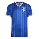 Rangers 1984 Scottish League Cup Final Retro Shirt Blue X-Large Cotton
