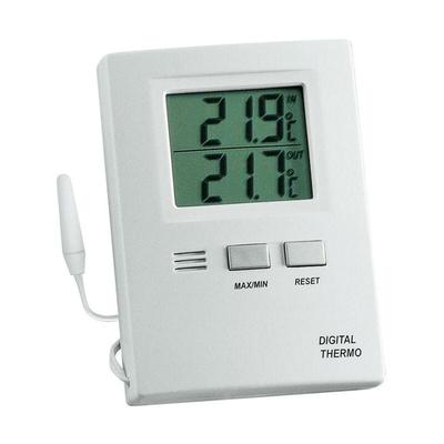 TFA - Thermometer Messbereich außen -50 bis 70°C / innen -10 bis 60 °c H85xB60xT15mm Kunststoff
