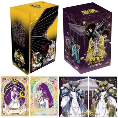 AgreYOU-Authentique carte Saint Seiya cartes de réveil Saori Kido SE carte de collection dorée