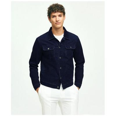 Brooks Brothers Men's Medium Wale Corduroy Indigo ...