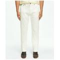 Brooks Brothers Men's Straight Fit Denim Jeans | White | Size 36 30