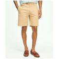 Brooks Brothers Men's 9" Canvas Poplin Shorts in Supima Cotton | Khaki | Size 30