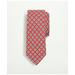 Brooks Brothers Men's Silk Linen Jacquard Dot Tie | Red | Size Regular