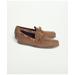 Brooks Brothers Men's Sconset Camp Moc in Leather Shoes | Dark Brown | Size 10 D