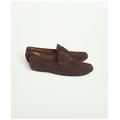 Brooks Brothers Men's Bellport Driving Moc Shoes | Brown | Size 10 D