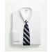 Brooks Brothers Men's Stretch Supima Cotton Non-Iron Pinpoint Oxford Button-Down Collar Dress Shirt | White | Size 16½ 32