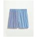 Brooks Brothers Men's Cotton Broadcloth Gingham Fun Boxers | Blue | Size Small