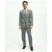 Brooks Brothers Men's Madison Fit Wool Pinstripe 1818 Suit | Grey | Size 46 Long