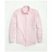 Brooks Brothers Men's Irish Linen Sport Shirt | Pink | Size Medium