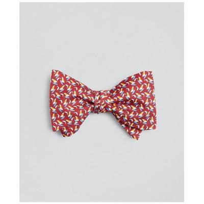Brooks Brothers Men's Sail and Dolphin Bow Tie | Red