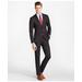 Brooks Brothers Men's Slim Fit Stretch Wool Two-Button 1818 Suit | Charcoal | Size 44 Long