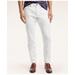 Brooks Brothers Men's Classic Slim Fit Denim Jeans | White | Size 30 32