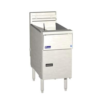 Pitco SE14X 240/1 Commercial Electric Fryer - 50 lb Vat, Floor Model, 240v/1ph, Stainless Steel
