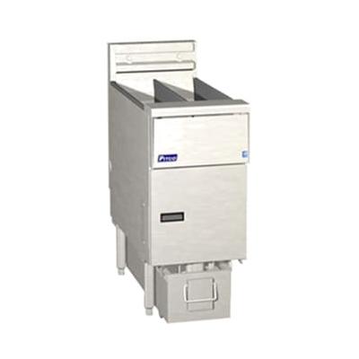 Pitco SE14X-4FD 208/3 Commercial Electric Fryer - (4) 50 lb Vats, Floor Model, 208v/3ph, Stainless Steel