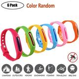 Mosquito Repellent Bracelet - All Natural Non-toxic Deet Free Anti Mosquito Insects Bug Repellent Wrist Band Protection Bracelets for Adults and Kids (6 Pack)by Casewin