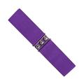 Enzo Womens Elasticated Belt - Purple - Size Medium
