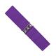 Enzo Womens Elasticated Belt - Purple - Size Medium