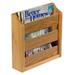 Wooden Mallet 1 Pocket Wall Mounted Magazine Rack - Light Oak