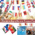 ã€–Yilirongyummã€— Home Decor Pennant Flag Flags European 24 String String Cup Banner European Championship Decoration & Hangs