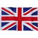 Flagolden 3 x 5 British Flag (United Kingdom) 3x5 ft. Double Stitching - 210D Oxford Nylon â€“ Indoor/Outdoor Union Jack Flag - England UK Flags 3x5 Feet