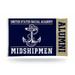 Rico Industries Naval Academy Midshipmen College 3 x 5 Alumni Banner Flag - Indoor or Outdoor DÃ©cor - Single Sided with Metal Grommets Outdoor/Indoor