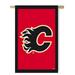 Calgary Hockey Flames 28x44 inch Double-Sided Banner Flag