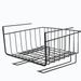 Wovilon Kitchen Storage Bin Under Shelf Wire Rack Cabinet Basket Organizer Holder Stand Storage Trunks Storage Bags