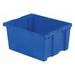 LEWISBins SN3024-15 Polyethylene Container 30 L x 24 W x 15 H Blue